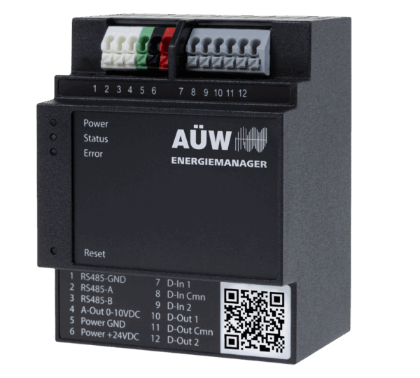 Auf dem Bild sieht man das Gateway Connect 2 von Solar Manager.